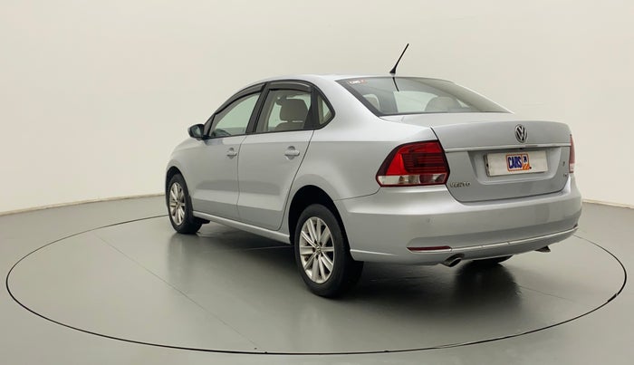 2017 Volkswagen Vento HIGHLINE PETROL AT, Petrol, Automatic, 89,137 km, Left Back Diagonal