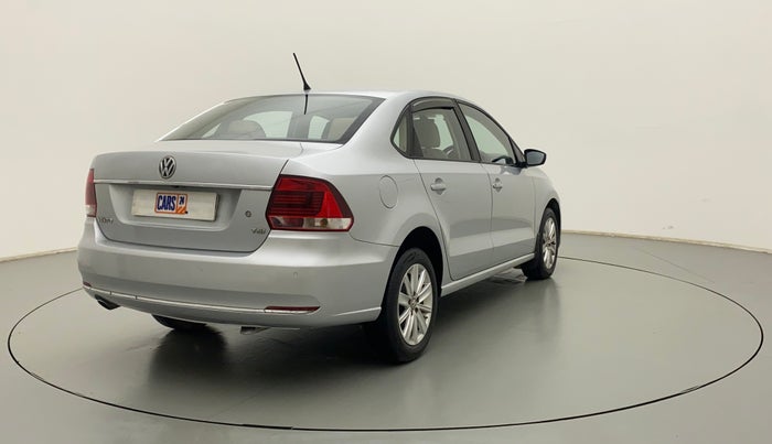 2017 Volkswagen Vento HIGHLINE PETROL AT, Petrol, Automatic, 89,137 km, Right Back Diagonal
