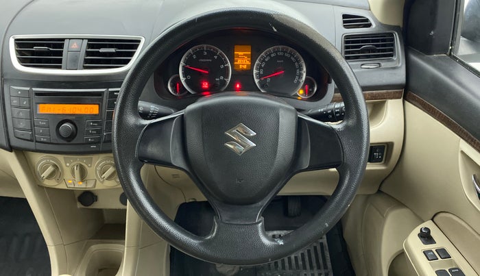 2014 Maruti Swift Dzire VDI, Diesel, Manual, 85,437 km, Steering Wheel Close Up