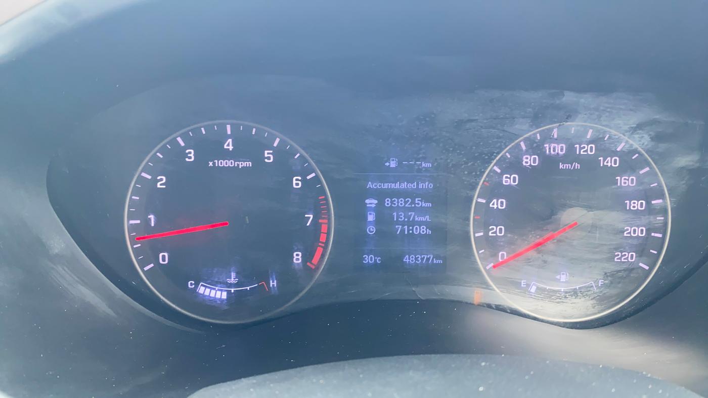 2019 Hyundai Elite i20 ASTA 1.2 (O), Petrol, Manual, 48,369 km, Odometer Image