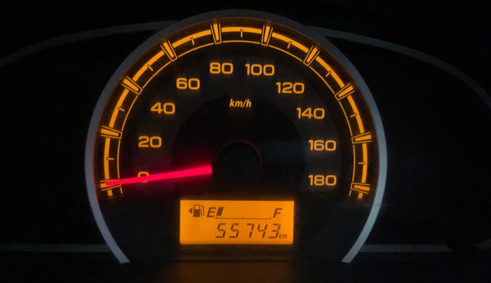 2016 Maruti Alto 800 LXI, Petrol, Manual, 55,691 km, Odometer Image