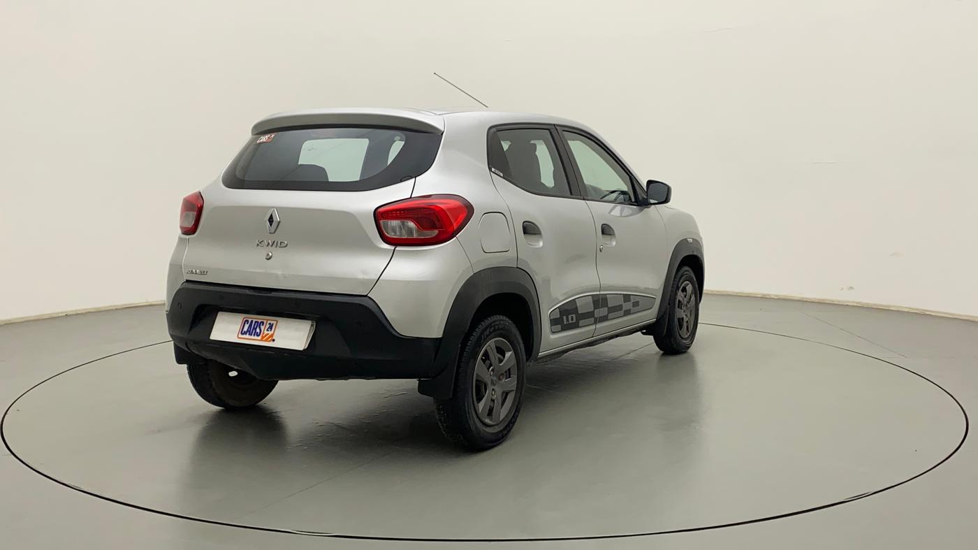 2017 Renault Kwid RXL 1.0 AMT, Petrol, Automatic, 55,721 km, Right Back Diagonal