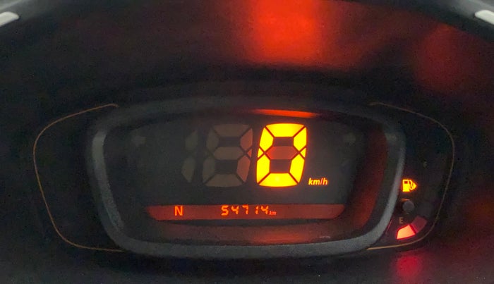 2017 Renault Kwid RXL 1.0 AMT, Petrol, Automatic, 55,721 km, Odometer Image