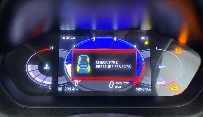 2021 Nissan MAGNITE XV PREMIUM, Petrol, Manual, 49,113 km, Odometer Image