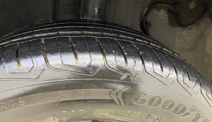 2021 Tata ALTROZ XZ PLUS I-TURBO PETROL, Petrol, Manual, 23,470 km, Right Rear Tyre Tread