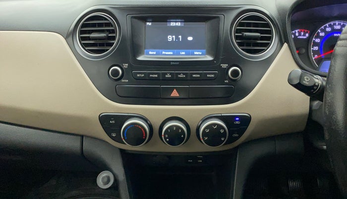2017 Hyundai Grand i10 SPORTZ 1.2 KAPPA VTVT, Petrol, Manual, 32,656 km, Air Conditioner