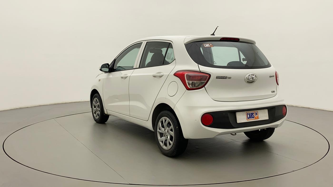 2017 Hyundai Grand i10 SPORTZ 1.2 KAPPA VTVT, Petrol, Manual, 32,656 km, Left Back Diagonal
