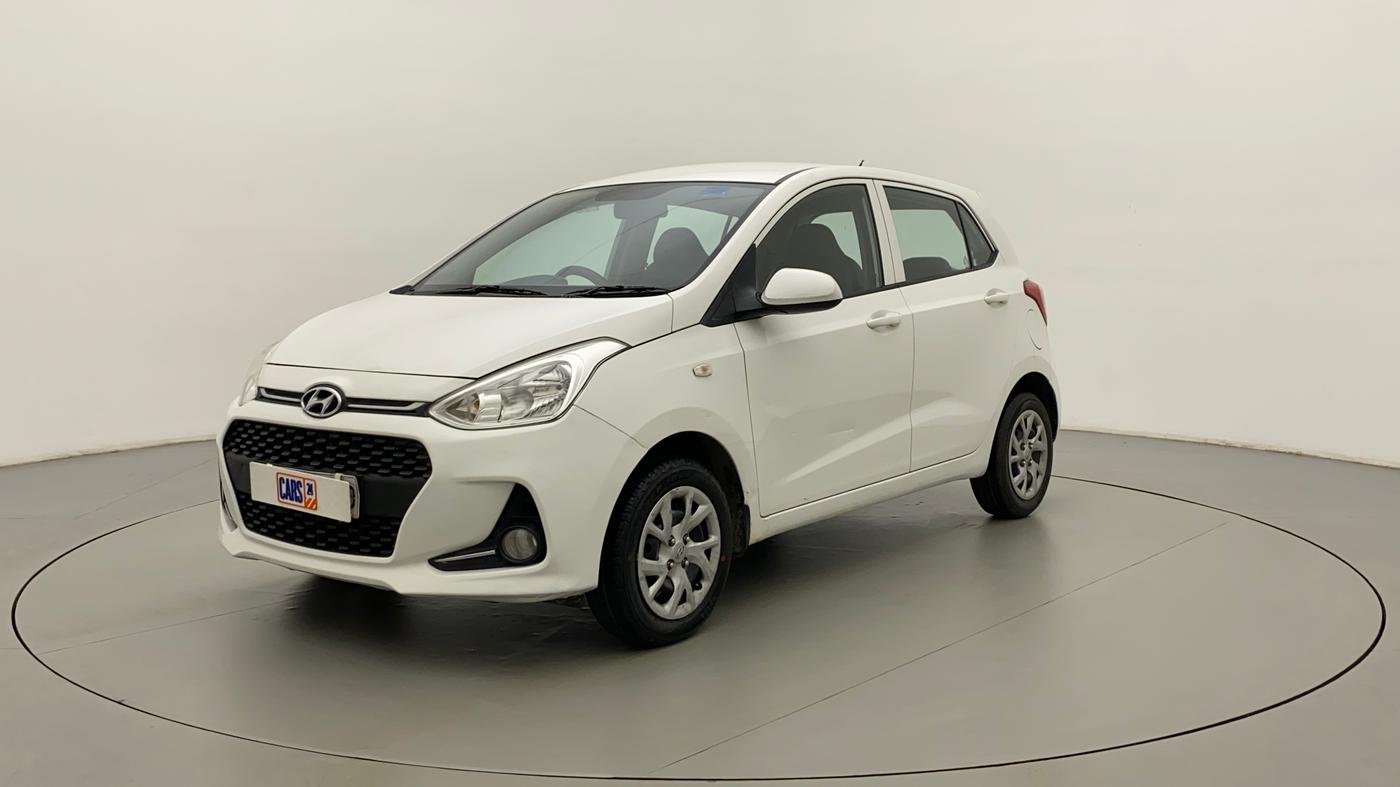 2017 Hyundai Grand i10 SPORTZ 1.2 KAPPA VTVT, Petrol, Manual, 32,656 km, Left Front Diagonal