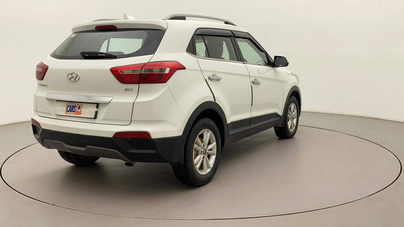 2015 Hyundai Creta SX PLUS 1.6 PETROL, Petrol, Manual, 1,03,882 km, Right Back Diagonal