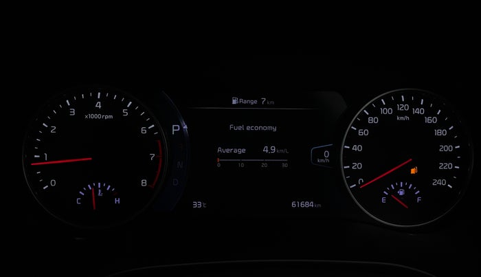 2020 KIA SELTOS GTX PLUS DCT 1.4 PETROL, Petrol, Automatic, 61,679 km, Odometer Image