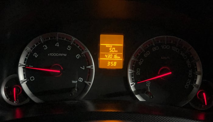 2016 Maruti Swift VXI, Petrol, Manual, 43,003 km, Odometer Image
