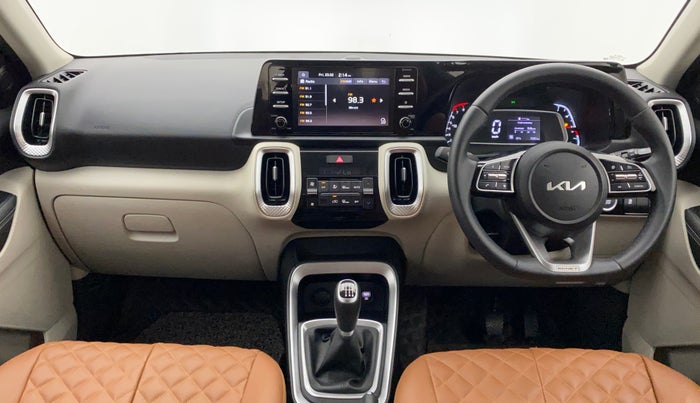 2022 KIA SONET HTX ANNIVERSARY EDITION 1.0 IMT, Petrol, Manual, 7,498 km, Dashboard