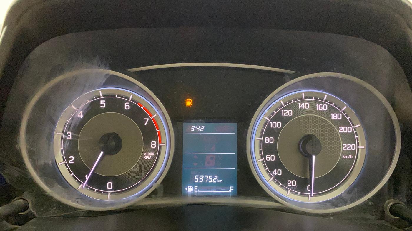 2020 Maruti Dzire VXI, Petrol, Manual, 60,204 km, Odometer Image