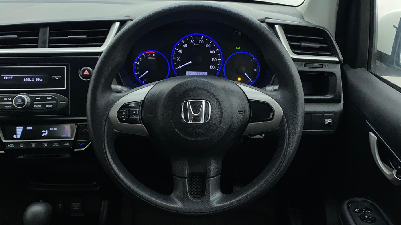 2017 Honda Brio VX AT, Petrol, Automatic, 27,533 km, Steering Wheel Close Up