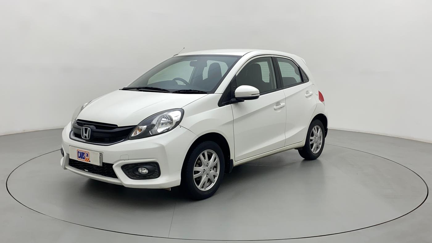2017 Honda Brio VX AT, Petrol, Automatic, 27,533 km, Left Front Diagonal