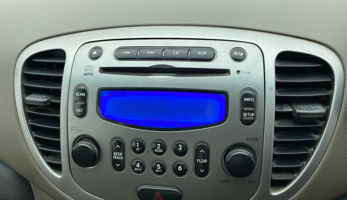 2012 Hyundai i10 SPORTZ 1.2, Petrol, Manual, 48,248 km, Infotainment system - Display has spot on screen