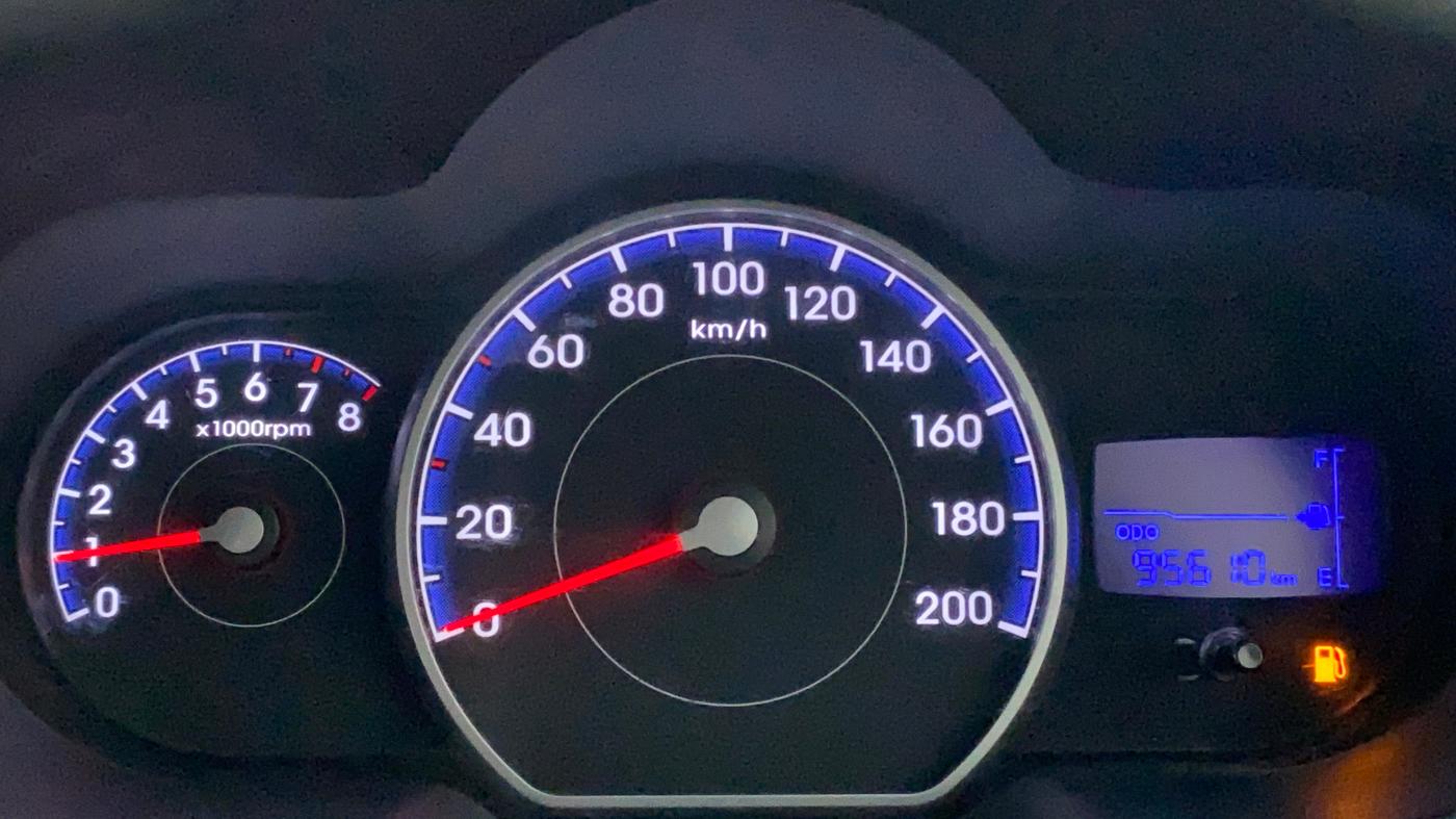 2011 Hyundai i10 MAGNA 1.2, Petrol, Manual, 95,610 km, Odometer Image