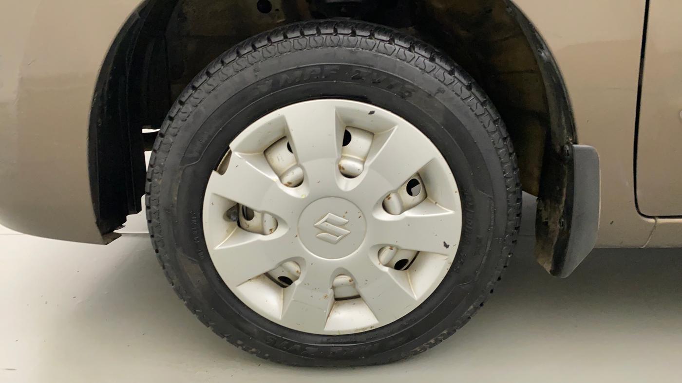 2014 Maruti Wagon R 1.0 LXI CNG, CNG, Manual, 38,700 km, Left Front Wheel
