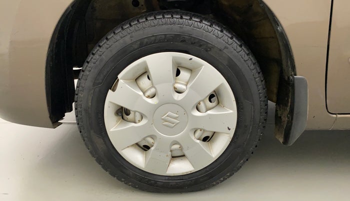 2014 Maruti Wagon R 1.0 LXI CNG, CNG, Manual, 38,700 km, Left Front Wheel