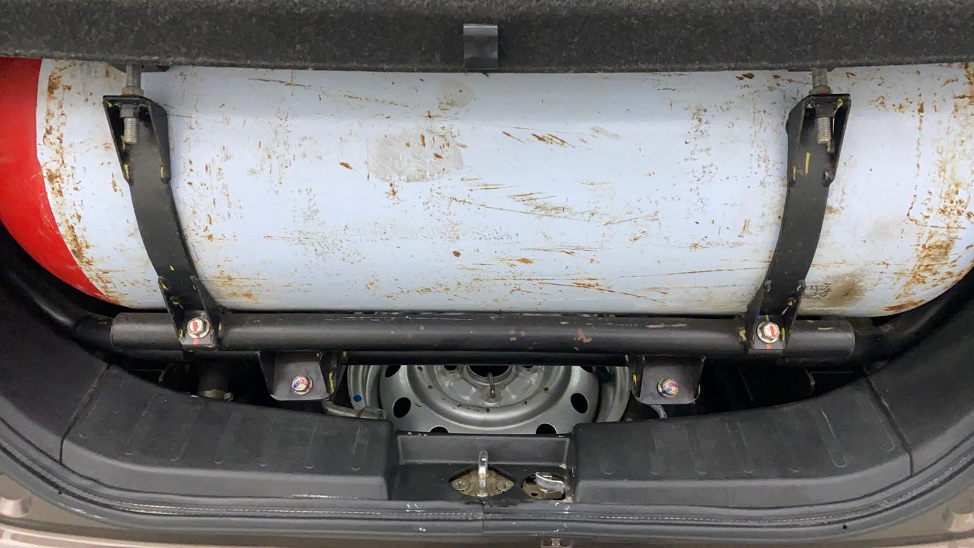 2014 Maruti Wagon R 1.0 LXI CNG, CNG, Manual, 38,700 km, Boot Inside