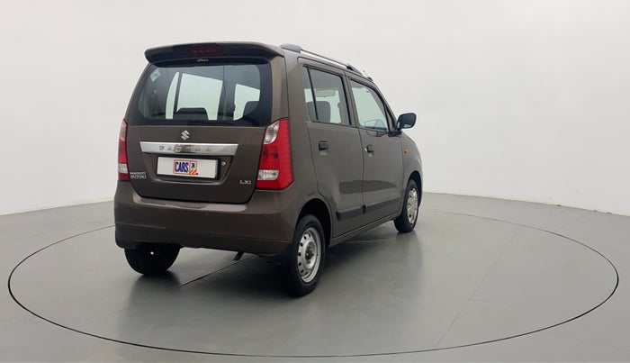 2014 Maruti Wagon R 1.0 LXI CNG, CNG, Manual, 38,700 km, Right Back Diagonal