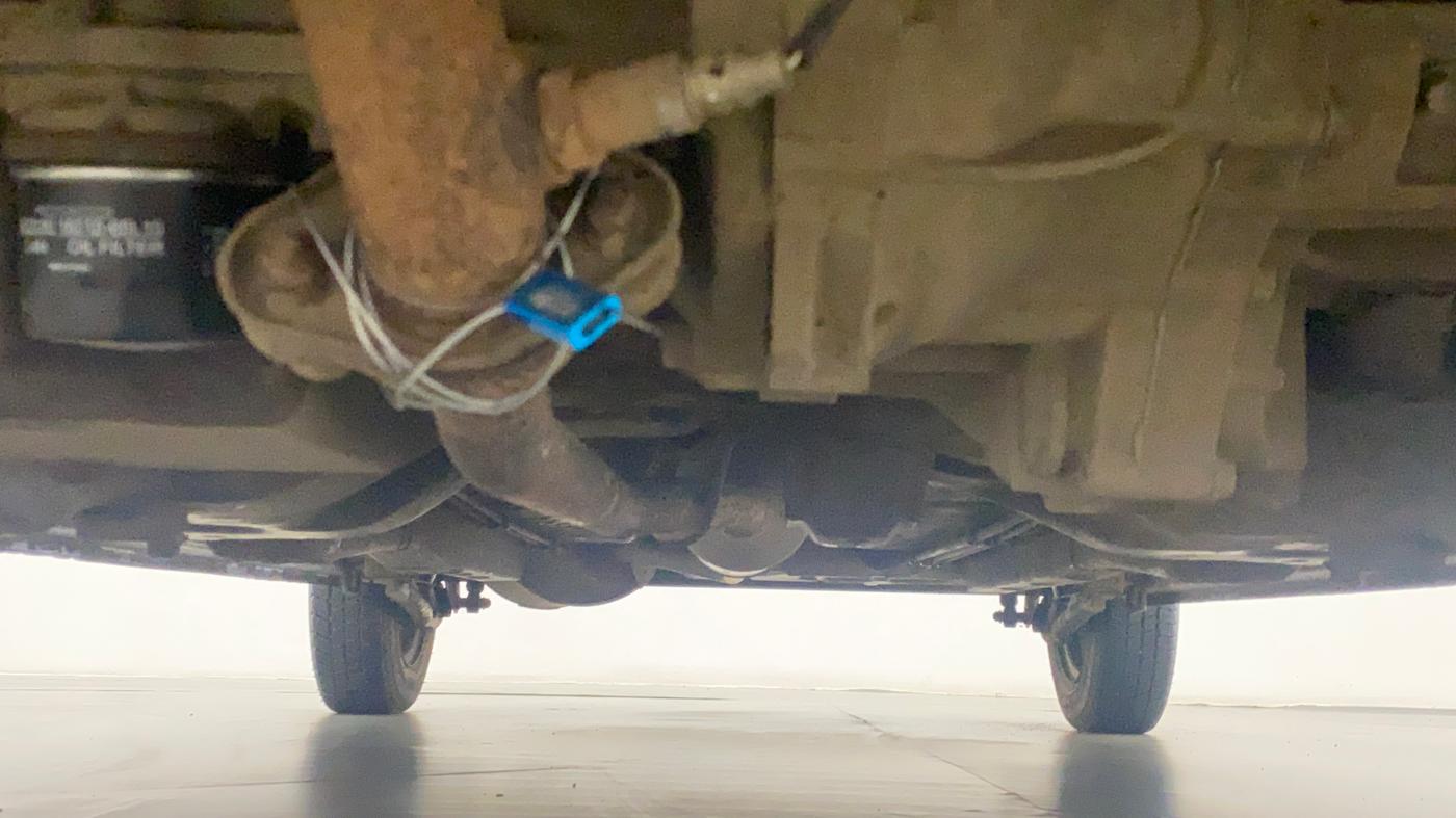 2014 Maruti Wagon R 1.0 LXI CNG, CNG, Manual, 38,700 km, Front Underbody
