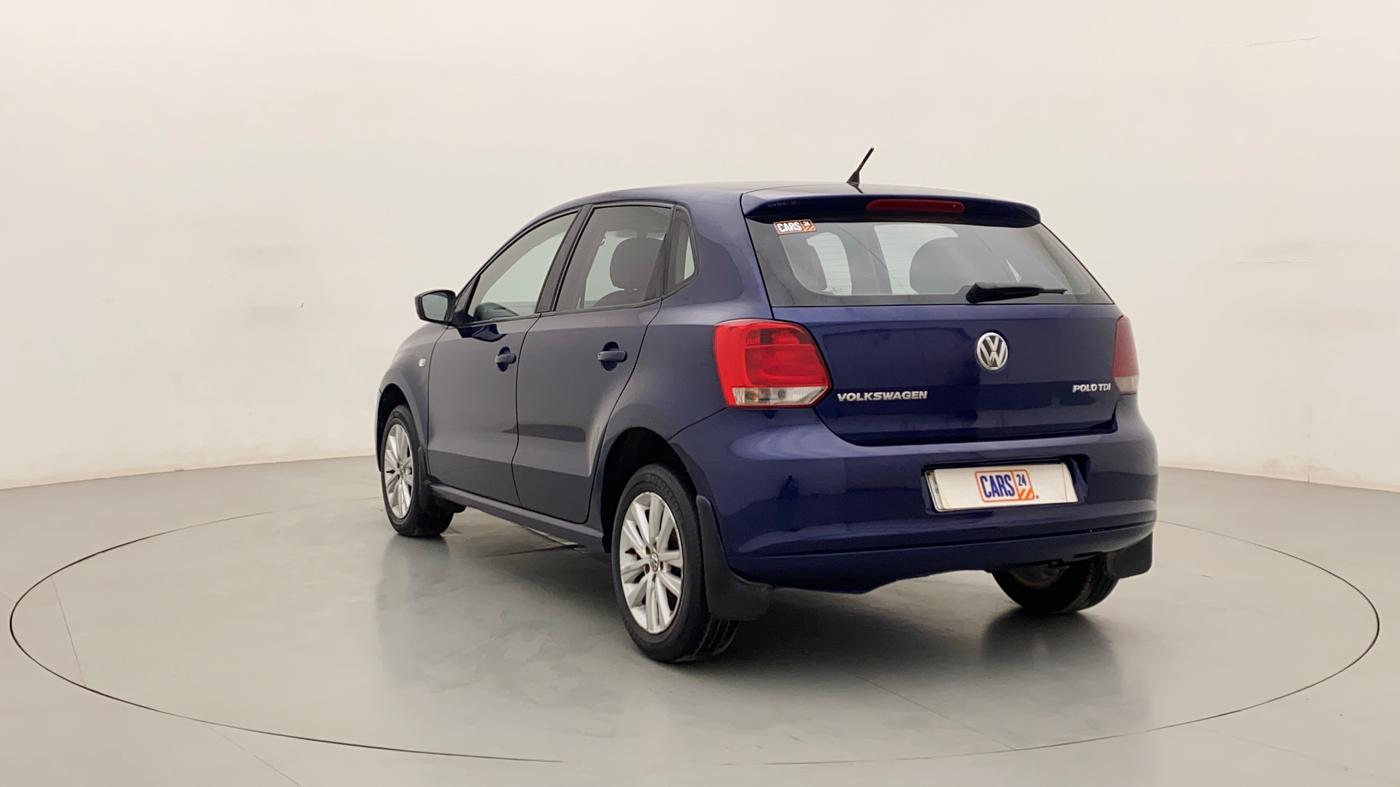 2014 Volkswagen Polo HIGHLINE DIESEL, Diesel, Manual, 1,38,599 km, Left Back Diagonal
