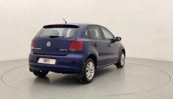 2014 Volkswagen Polo HIGHLINE DIESEL, Diesel, Manual, 1,38,599 km, Right Back Diagonal