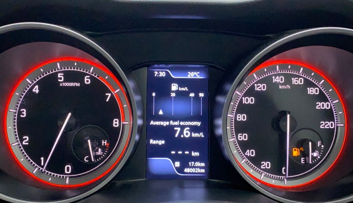 2021 Maruti Swift ZXI PLUS, Petrol, Manual, 48,000 km, Odometer Image