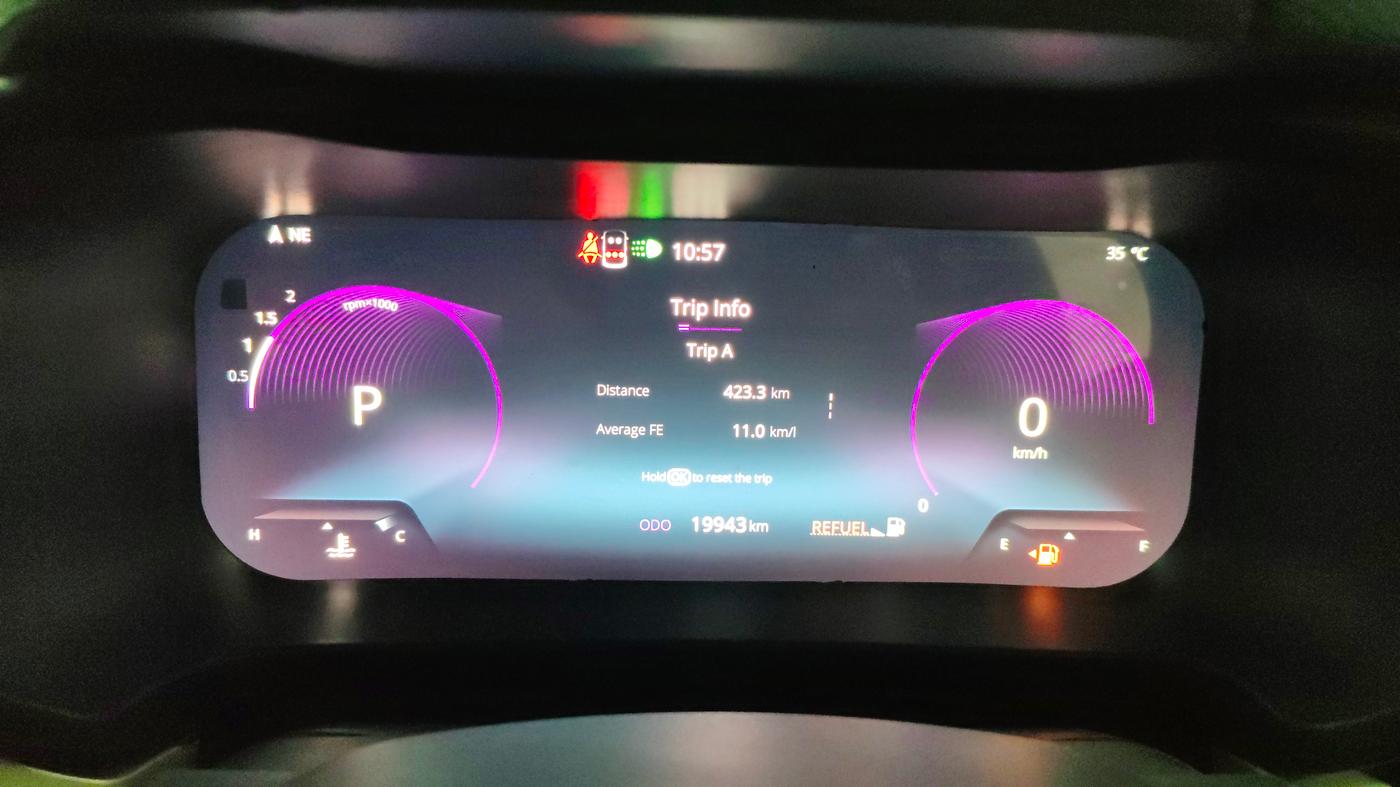 2025 Tata ALTROZ Accomplished Plus S Petrol 6DCT, Petrol, Automatic, 19,943 km, Odometer Image