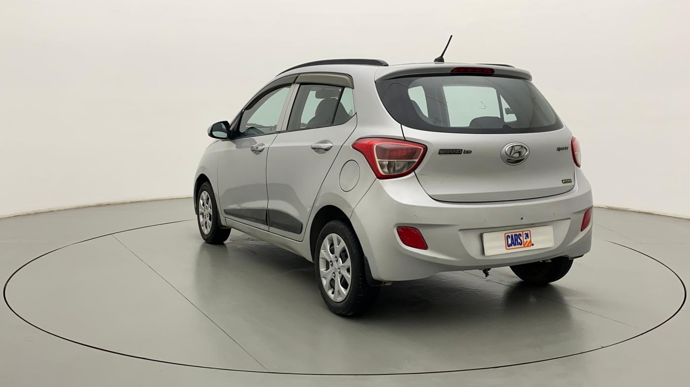 2014 Hyundai Grand i10 SPORTZ AT 1.2 KAPPA VTVT, Petrol, Automatic, 30,592 km, Left Back Diagonal
