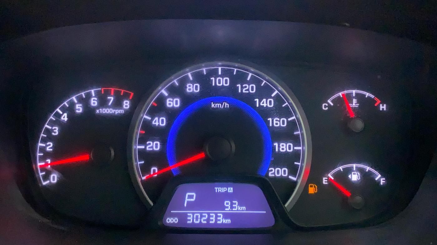 2014 Hyundai Grand i10 SPORTZ AT 1.2 KAPPA VTVT, Petrol, Automatic, 30,592 km, Odometer Image