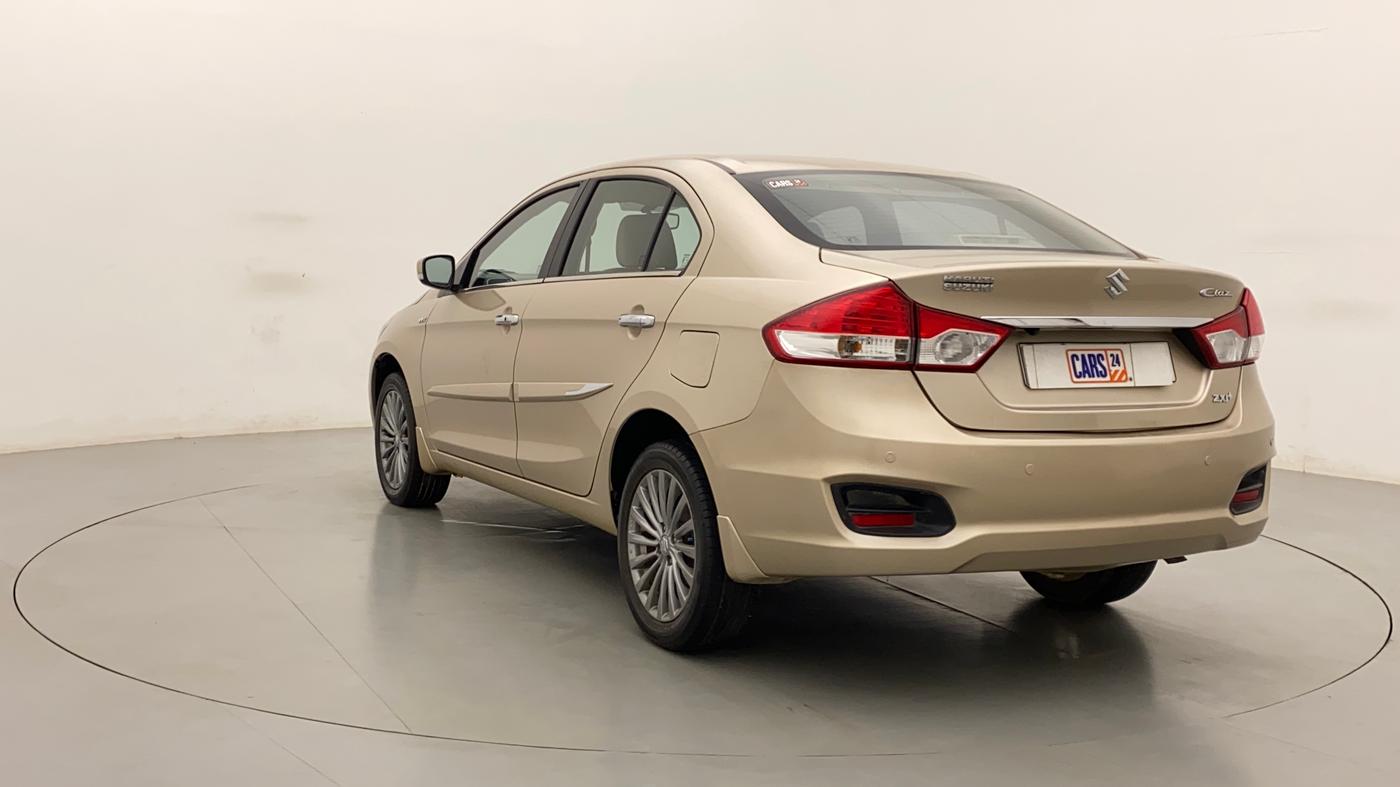 2016 Maruti Ciaz ZXI+, Petrol, Manual, 44,409 km, Left Back Diagonal