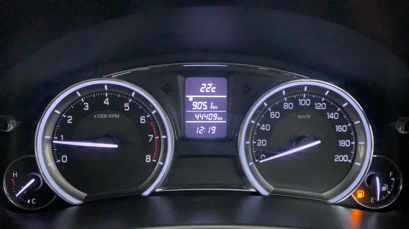 2016 Maruti Ciaz ZXI+, Petrol, Manual, 44,409 km, Odometer Image