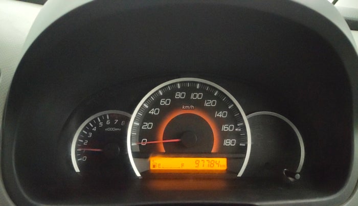 2012 Maruti Wagon R 1.0 VXI, Petrol, Manual, 97,754 km, Odometer Image
