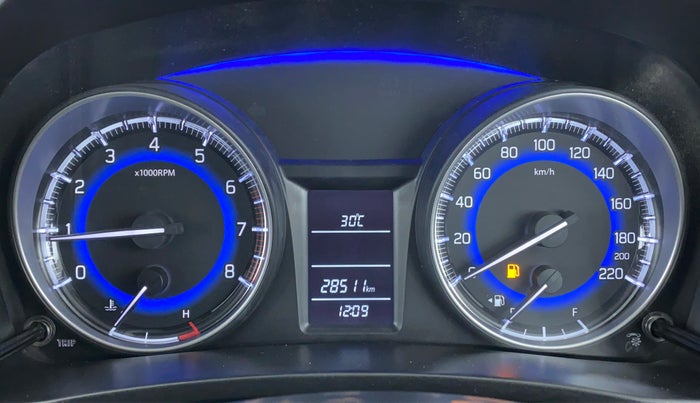 2020 Maruti Baleno DELTA 1.2 K12, Petrol, Manual, 25,617 km, Odometer Image