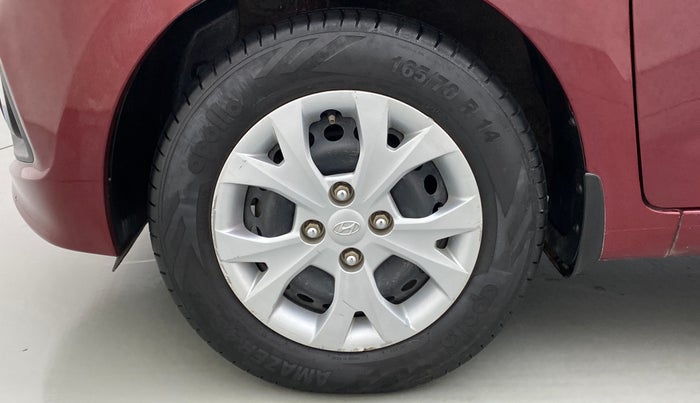 2014 Hyundai Grand i10 MAGNA 1.2 VTVT, Petrol, Manual, 32,139 km, Left Front Wheel