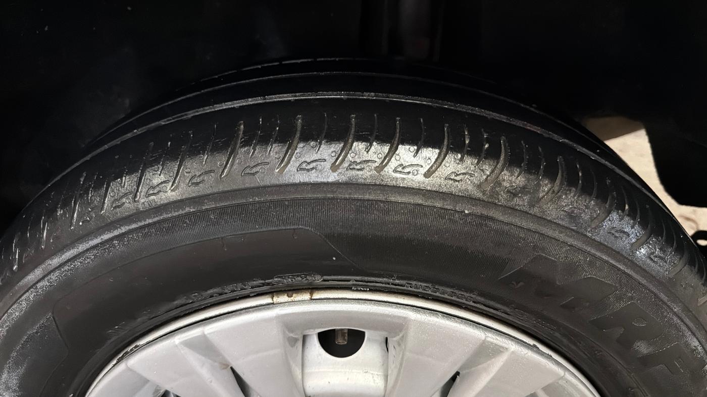 2021 Maruti Baleno SIGMA PETROL 1.2, Petrol, Manual, 61,522 km, Left Rear Tyre Tread