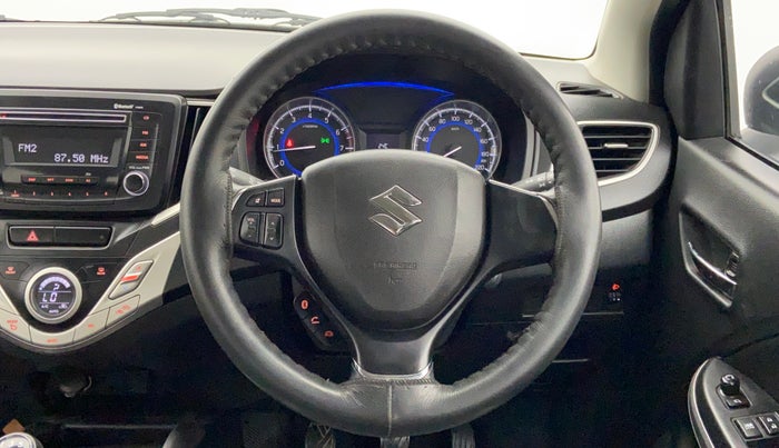 2017 Maruti Baleno DELTA 1.2 K12, Petrol, Manual, 24,917 km, Steering Wheel Close Up