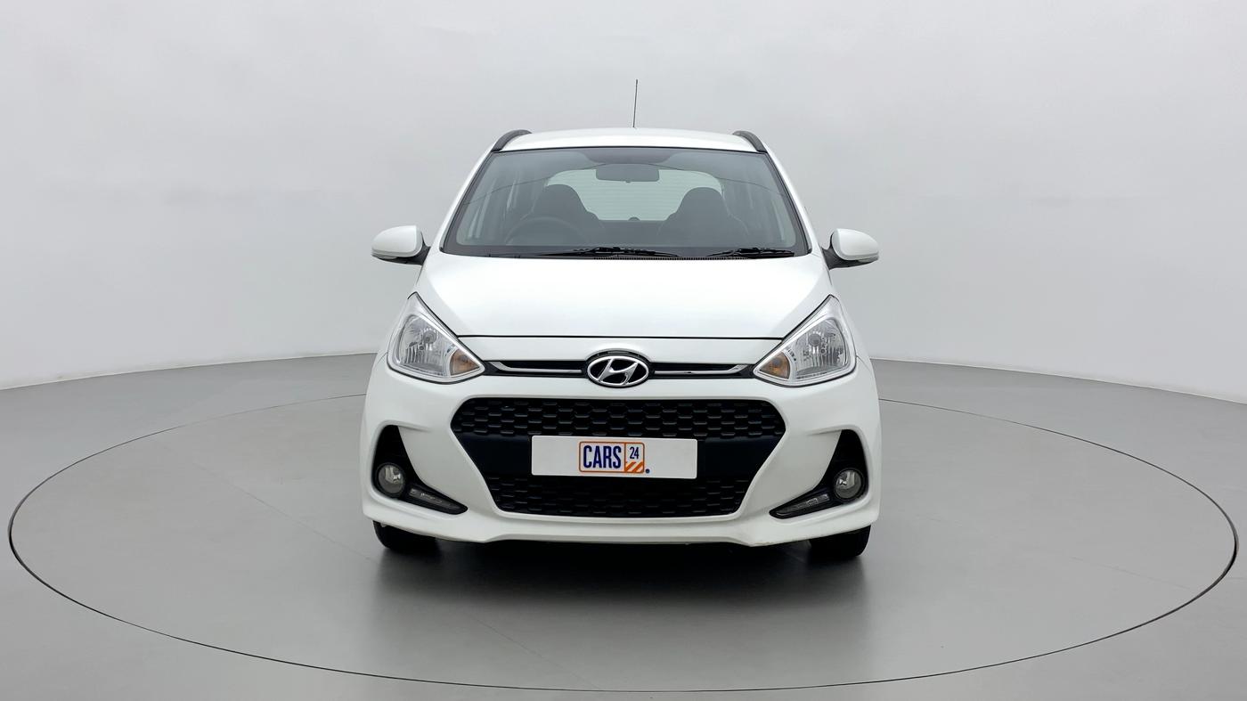 2017 Hyundai Grand i10 SPORTZ (O) 1.2 KAPPA VTVT, Petrol, Manual, 45,231 km, Front