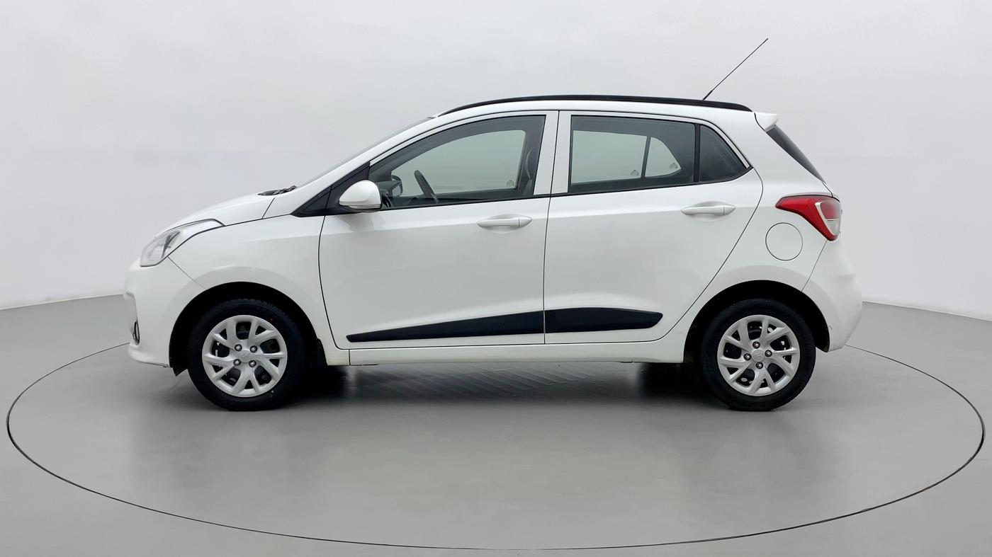 2017 Hyundai Grand i10 SPORTZ (O) 1.2 KAPPA VTVT, Petrol, Manual, 45,231 km, Left Side