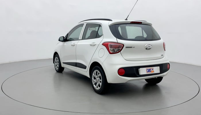 2017 Hyundai Grand i10 SPORTZ (O) 1.2 KAPPA VTVT, Petrol, Manual, 45,231 km, Left Back Diagonal