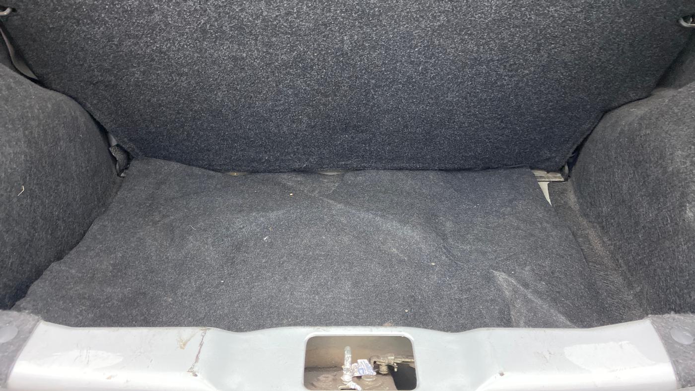 2015 Datsun Go T, Petrol, Manual, 31,844 km, Boot Inside