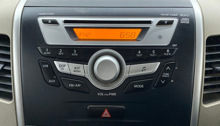 2016 Maruti Wagon R 1.0 VXI, Petrol, Manual, 42,768 km, Infotainment System