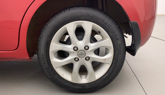 2017 Nissan Micra XV CVT, Petrol, Automatic, 16,198 km, Left Rear Wheel