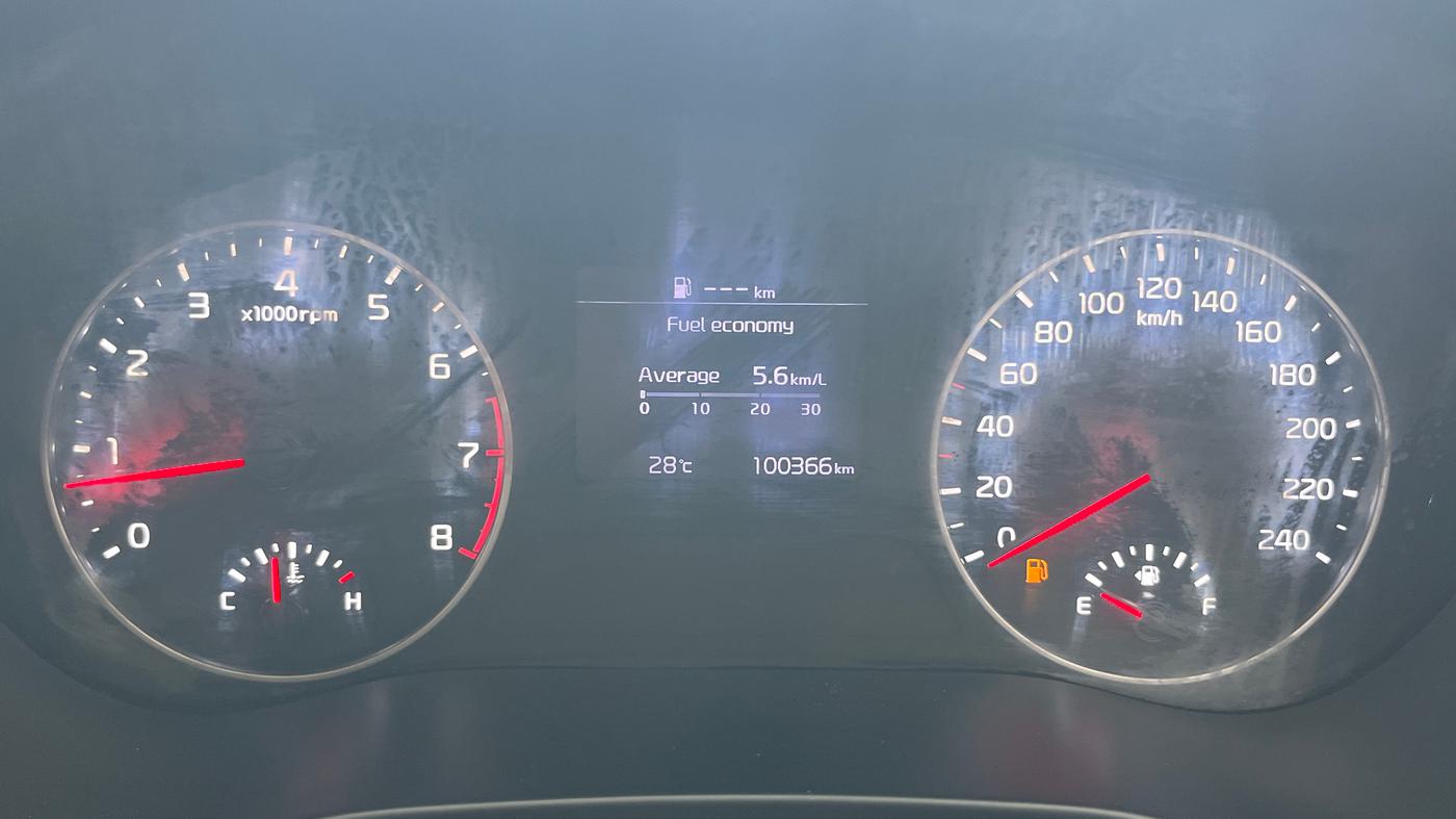 2019 KIA SELTOS HTK PLUS 1.5, Petrol, Manual, 1,00,365 km, Odometer Image