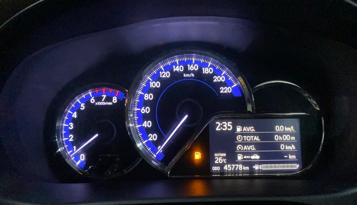 2020 Toyota YARIS G MT, Petrol, Manual, 45,766 km, Odometer Image