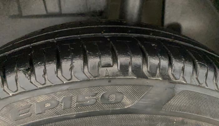 2018 Maruti Dzire VXI AMT, Petrol, Automatic, 39,255 km, Left Rear Tyre Tread