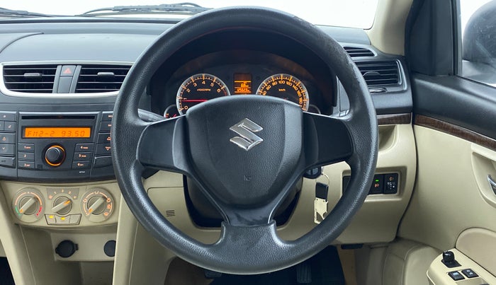 2013 Maruti Swift Dzire VXI 1.2 BS IV, Petrol, Manual, 1,26,062 km, Steering Wheel Close Up
