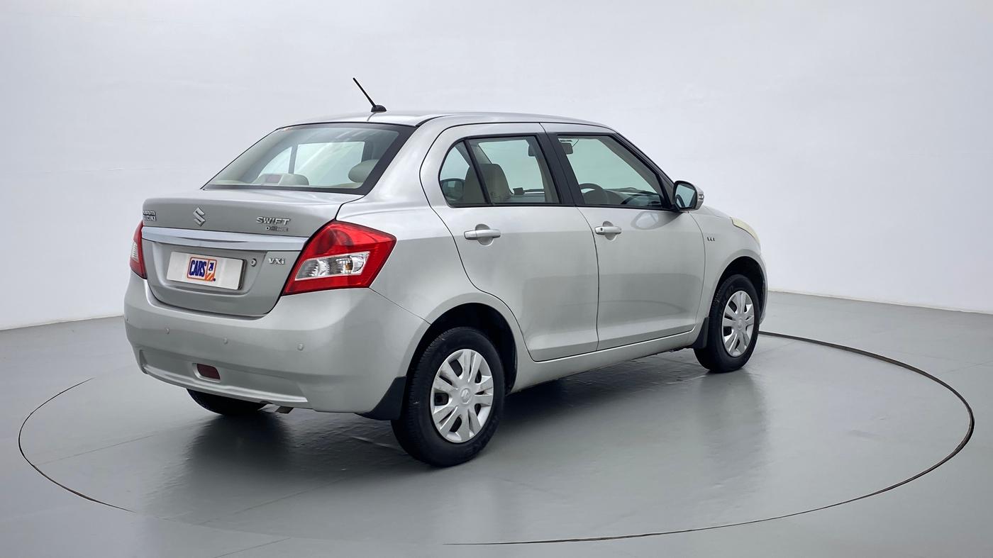 2013 Maruti Swift Dzire VXI 1.2 BS IV, Petrol, Manual, 1,26,062 km, Right Back Diagonal